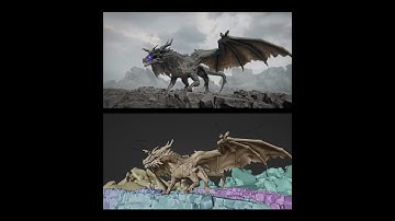 Dragon Animation  #blender #animation #blender3d #dragon