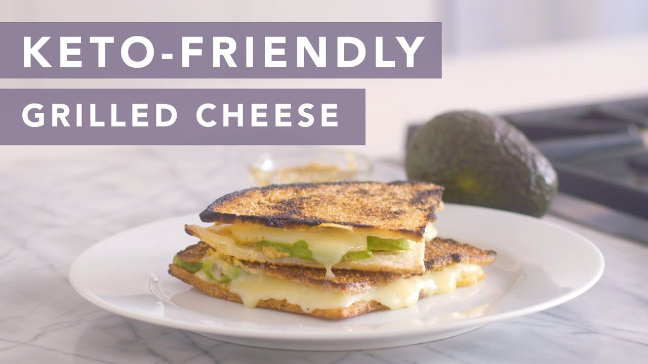 Keto lowcarb grilled cheese recipe Well Done YouTube