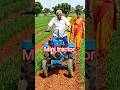 Mini tractor on field #farmer #field #kisan