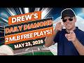 BEST MLB Picks and Predictions Today! | Drew's Daily Diamond May 23, 2026