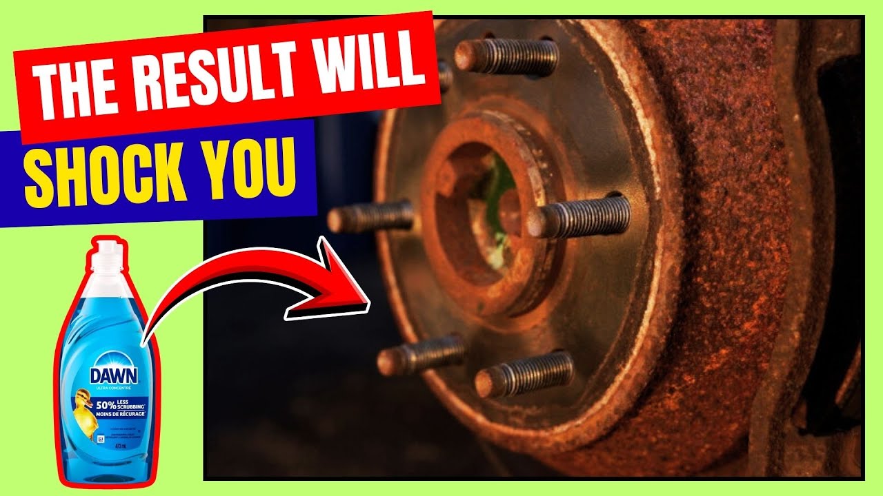 Best Way to Remove Rust from Brake Rotors FAST - YouTube