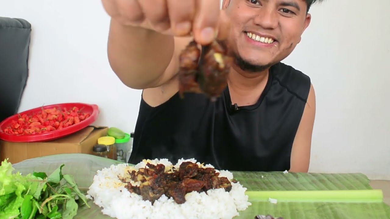 The only meat my wife can't eat| Guess?| Mukbang