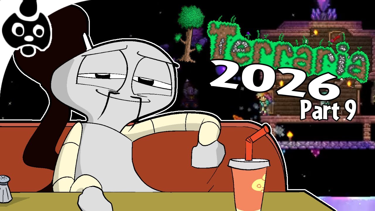 Let's Play Terraria (2026 - Don't Dig Up) [9]: Bunny Takes a Dip