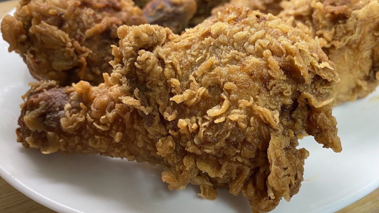 KFC Spicy Fried Chicken Legs w/ Club Soda Batter l GonzaloFoodCravings