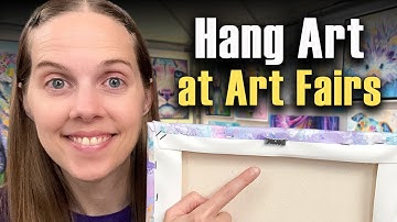 Sawtooth Hangers in My Art Booth? Yep, and It’s So Much Easier