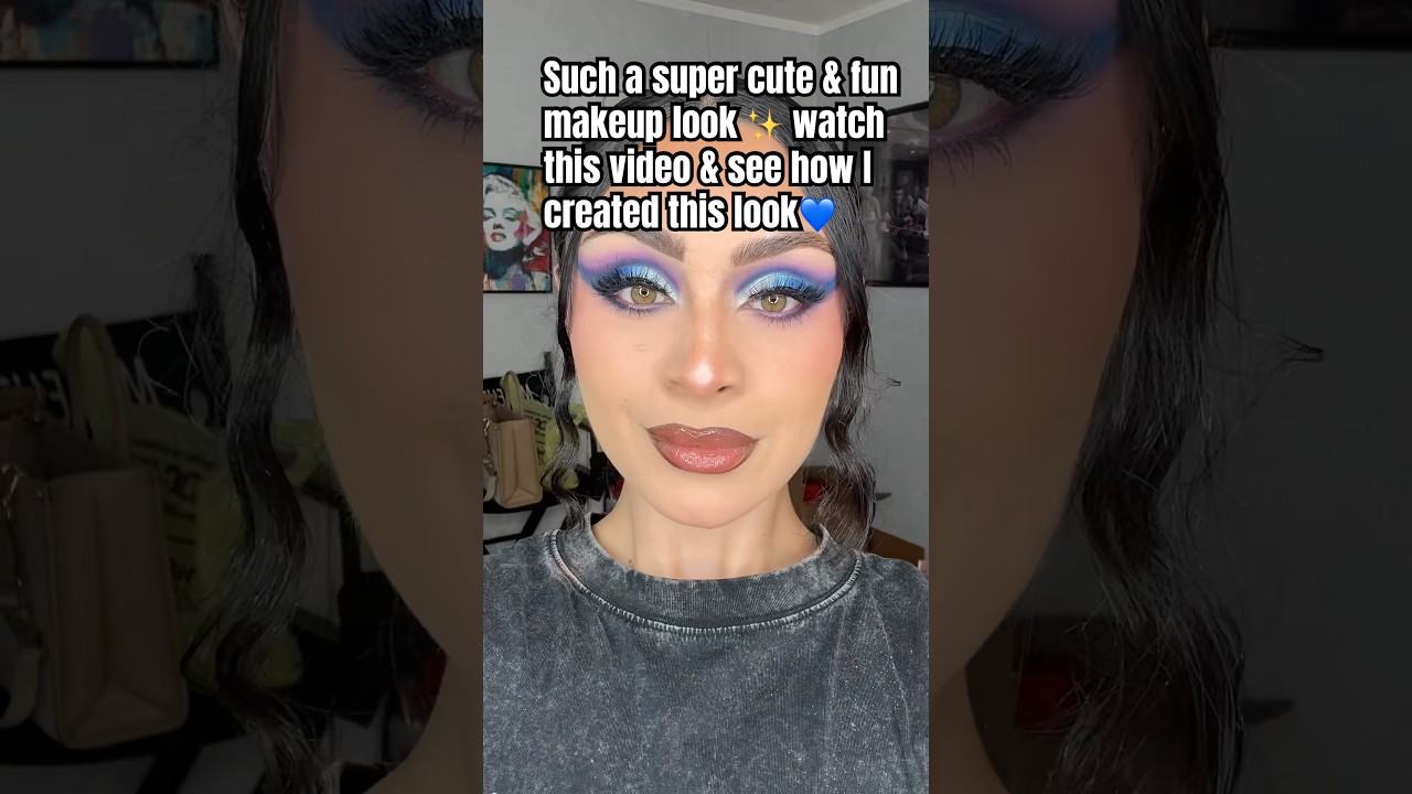 Such a fun look✨💙 