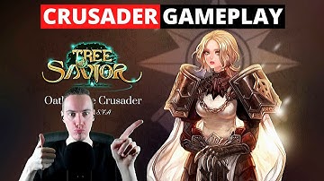 Tree of Savior - Crusader Gameplay