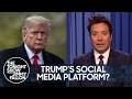 Trump Teases New Social Media Platform and Abandons Private Jet | The Tonight Show
