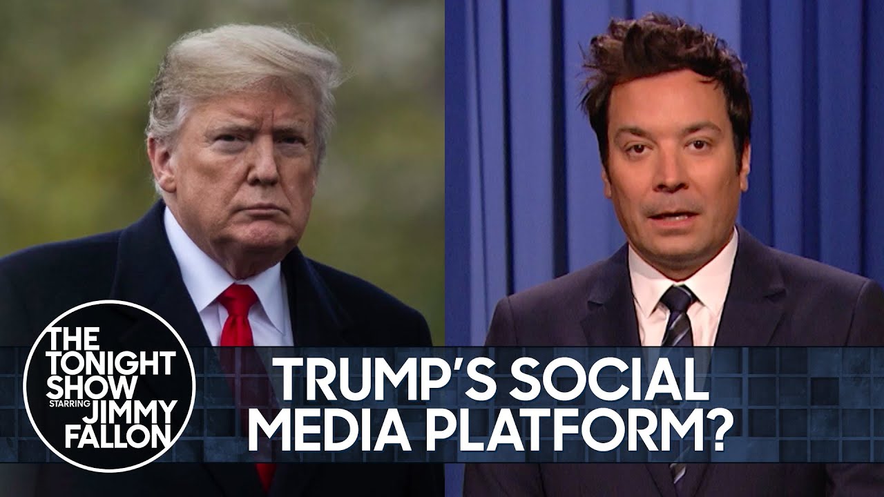 Trump Teases New Social Media Platform and Abandons Private Jet | The Tonight Show