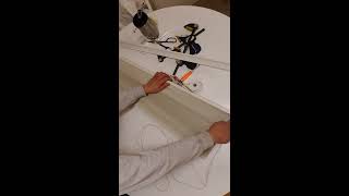 How to replace / repair cords on Bali cellular blinds and make them self-levelling