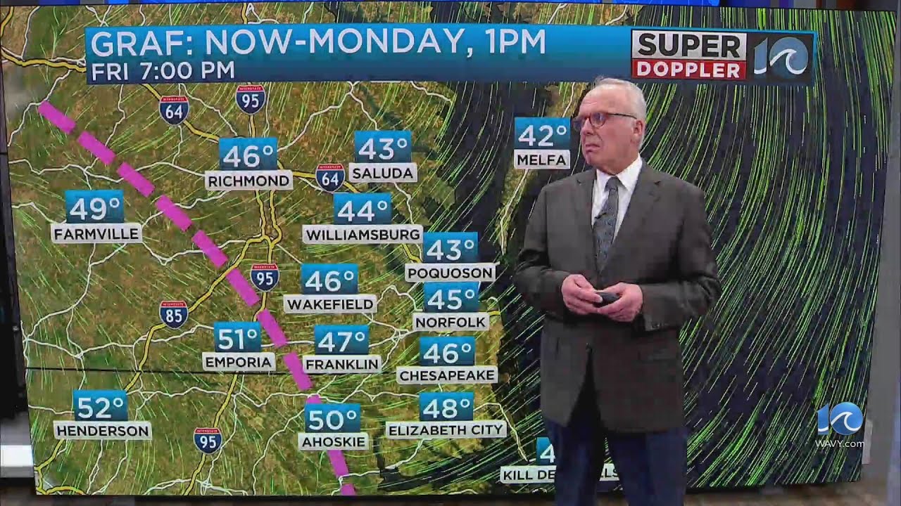 WAVY Weather Evening Update | Feb. 7, 2025 - YouTube