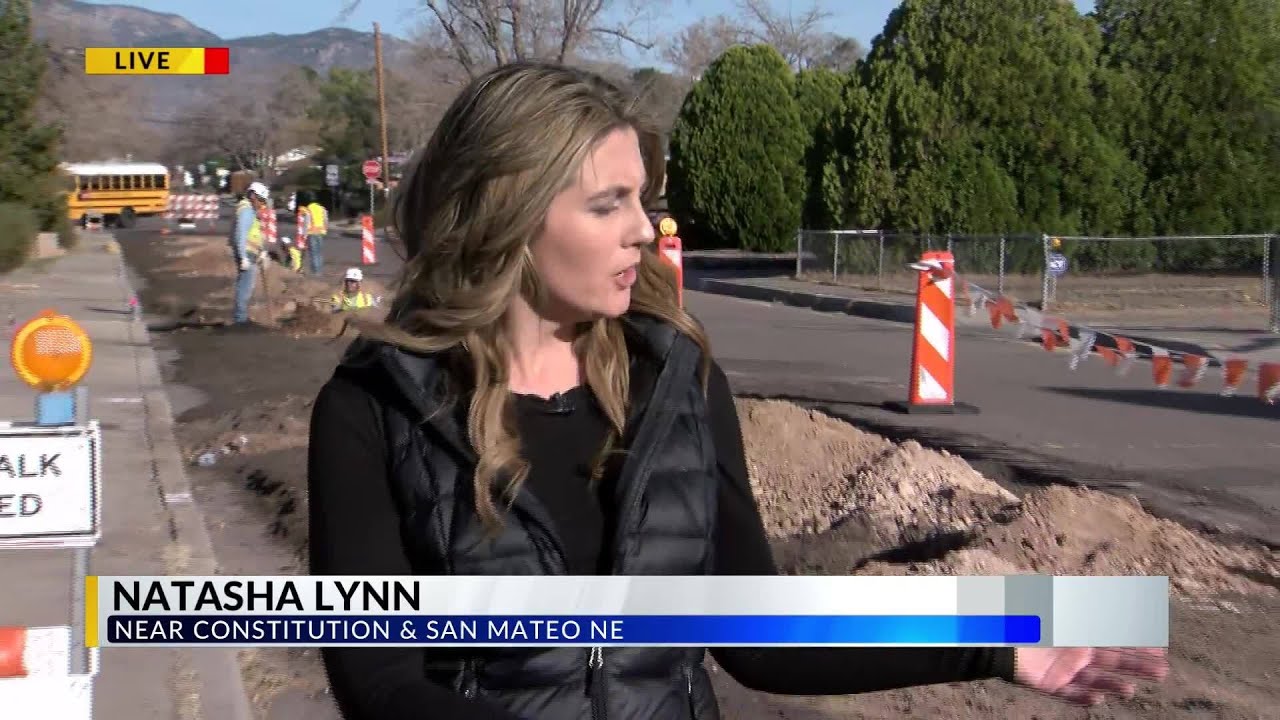 Construction begins on Albuquerque's first large-scale green stormwater project to reduce flooding
