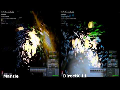 AMD Mantle Performance test - Star Swarm