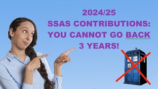 Segmented Solutions: How to calculate SSAS Pensions Contributions for the tax year 2024/25.