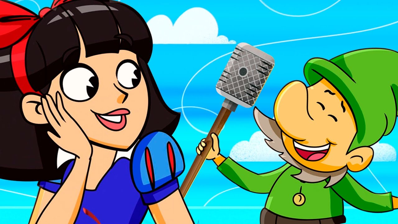 BLANCA NIEVES, CANCION INFANTIL,