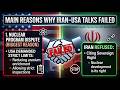 Why Iran–USA Talks Failed