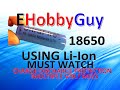 Li ion Battery Must Watch, Charge and Discharge Protection, Multiple Voltages