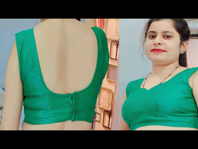 Latest modle 2024 Designer blouse back neck design|| Trending beautiful blouse  design|| blouse back - YouTube