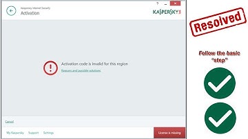 how to activate kaspersky antivirus in different region!