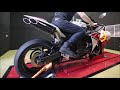 2012 Yamaha YZF-R1 Dyno Run with Toce Slip-On Exhaust & Akrapovic Titanium Linkage Pipe