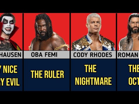 WWE Wrestlers and Their Nicknames in 2026