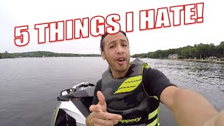 Sea Doo GTI - Top 5 Things I HATE