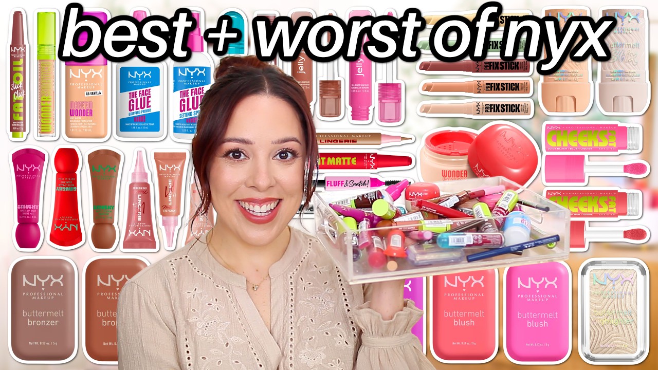 I tried ALL of the VIRAL makeup from NYX (what's *truly* worth