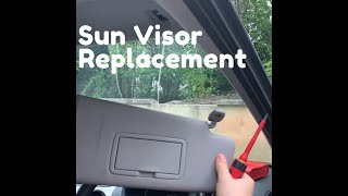 Sun Visor Replacement (Easy Guide)