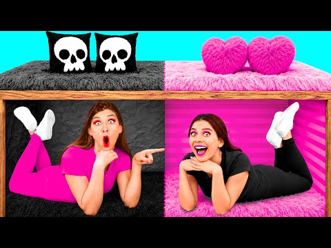 Secret Rooms Under The Bed | Rich VS Broke Funny Challenges by Funny Funny