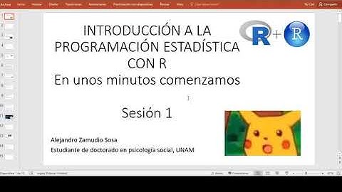 Introducción a la R con R Studio: Clase 1