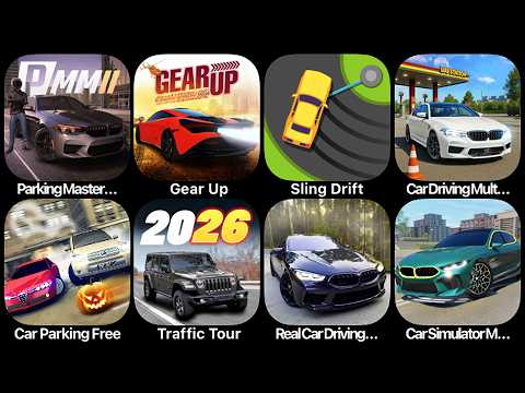 Parking Master Multiplayer 2, Gear Up, Sling Drift, Car Driving Multiplayer, Car Parking Free