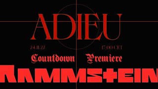 Rammstein - Adieu - Countdown #4k