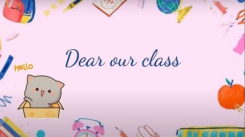 Kỉ niệm lớp 5/4 năm học 2020-2021