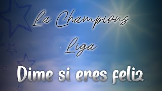 Video thumbnail of "KARAOKE | La Champions Liga - Dime si eres feliz (Prod. by  @Elvatobase) | CUMBIA VILLERA"