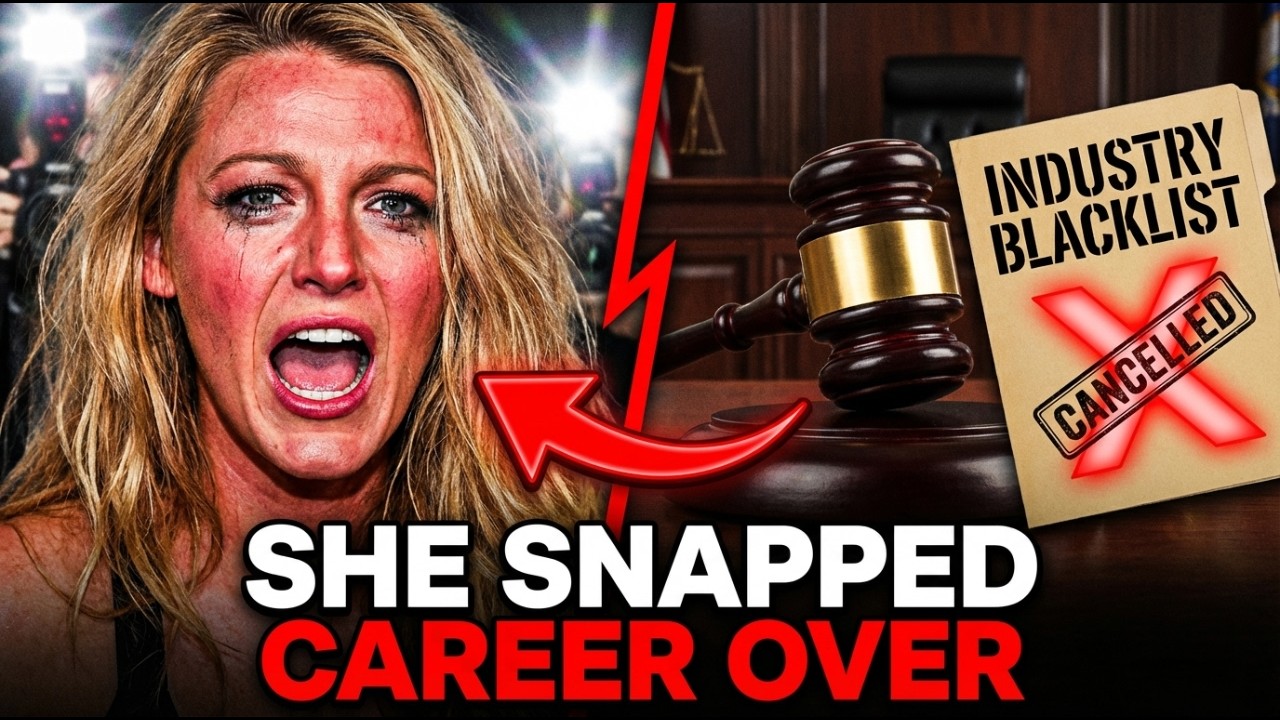Blake Lively in COMPLETE MELTDOWN as Courtroom Chaos DESTROYS Her ...