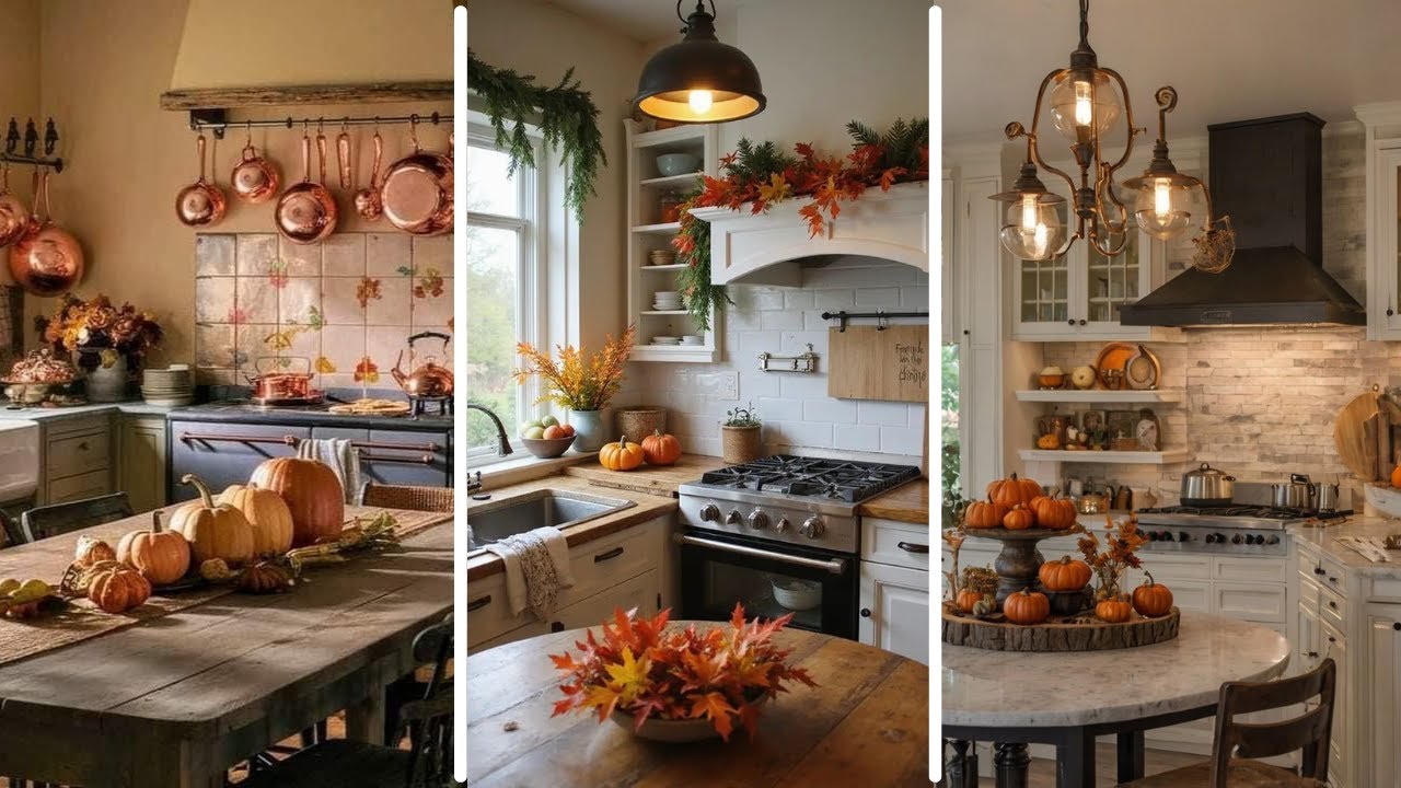 Country Cottage Kitchen Ideas for Autumn - YouTube