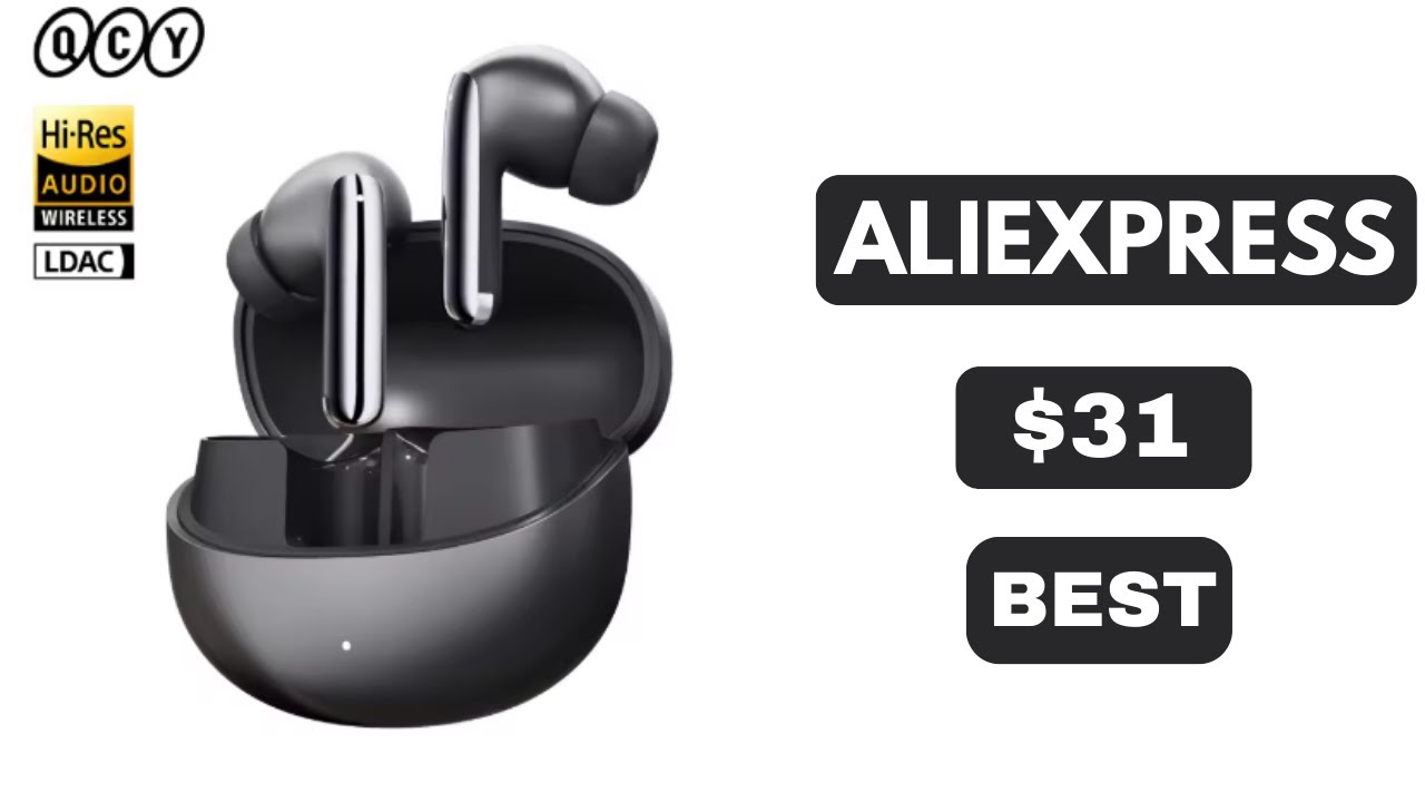 QCY MeloBuds Pro ANC Bluetooth 5 3 Earphones Wireless 46dB Hybrid ANC Hi Res LDAC Earbuds 6 Mic Head