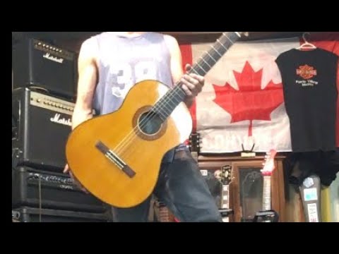 Yamaha c70 classical acoustic guitar review - YouTube