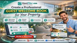 Create a Professional Guest Welcome Book for Your Airbnb in Minutes (Step-by-Step Tutorial)