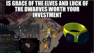 Is Grace of the elves and Luck of the dwarves worth your investment | Runescape 3