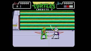 Teenage Mutant Hero Turtles - Atari St - Ending