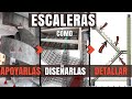 ESCALERAS | Cómo diseñarlas, apoyarlas y detallar su acero de refuerzo