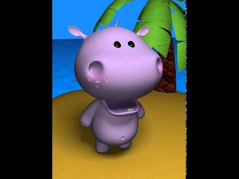 Talking Baby Hippo - YouTube