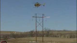 helicopter Threading the needle.