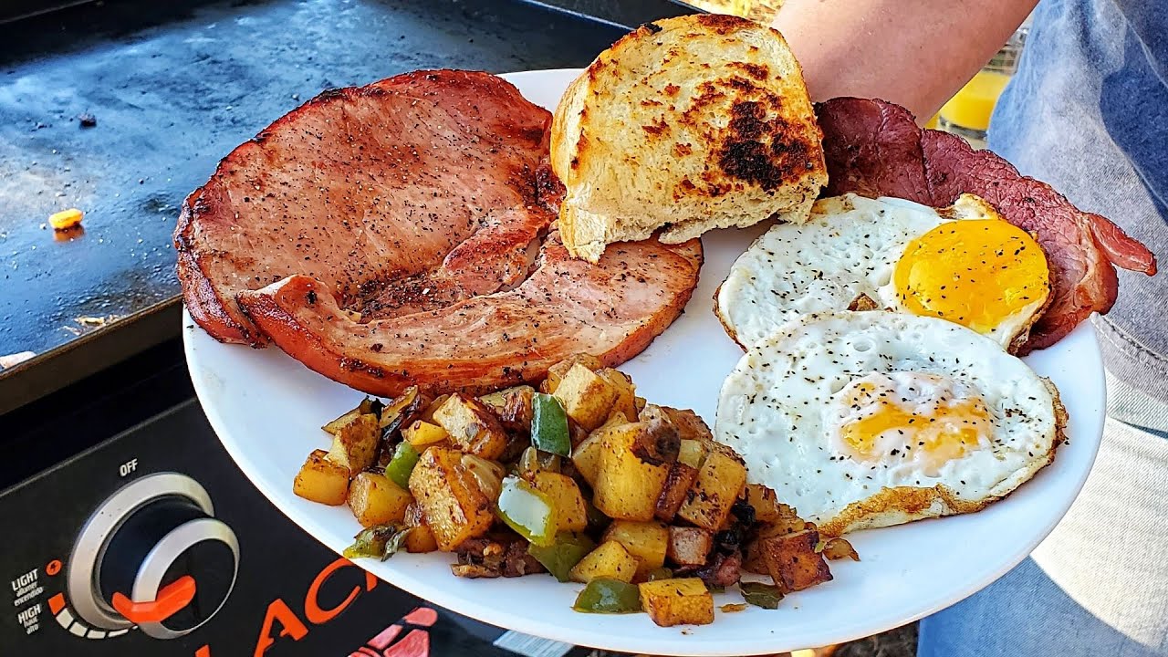 Big Country Breakfast on the Blackstone Griddle 