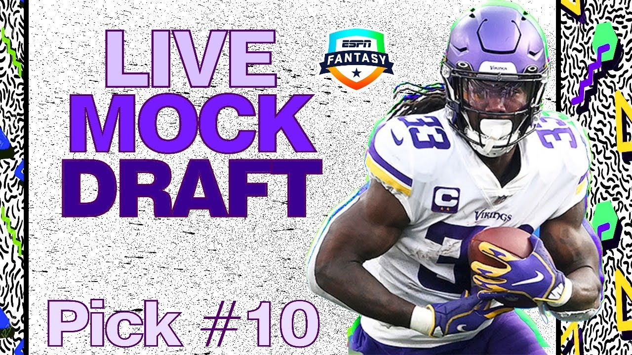 PPR MOCK DRAFT - PICK #10 (12 team) - YouTube