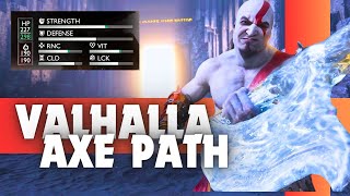 High Strength Build - Path Of The Axe | God Of War Ragnarok Valhalla PS4