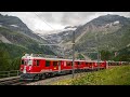 Rhätische Bahn vezetőállás-videó: Berninabahn Tirano - Pontresina