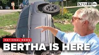 Tropical Storm Bertha has made landfall