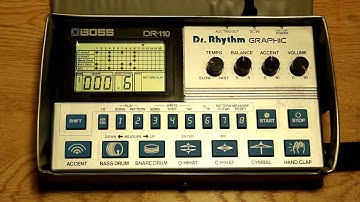 Boss DR-110 demo